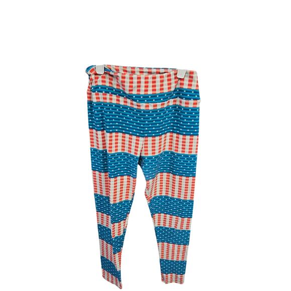 Patriotic Leggings - Lularoe - One Size - Picture 1 of 3